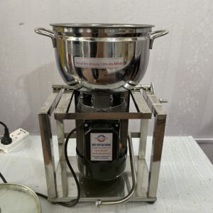 Máy xay thịt, cua, tôm, cá, gừng, tỏi, ớt, riềng, sả KHUNG INOX 900W – nồi 22cm – 1.2kg/lần